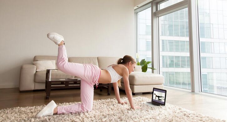 Physical exercise helps to avoid the development of osteochondrosis and neck pain