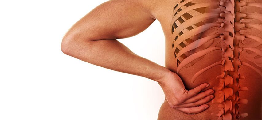 Symptoms of lumbar osteochondrosis